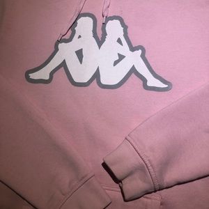 PINK KAPPA HOODIE